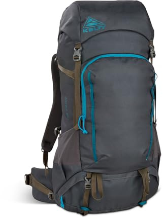 Kelty Asher Day Wanderrucksack, 18-85 Liter Fassungsvermögen, Wandern, Rucksackreisen, Reiserucksack, interner Rahmen, Modell 2023 (35L Beluga)