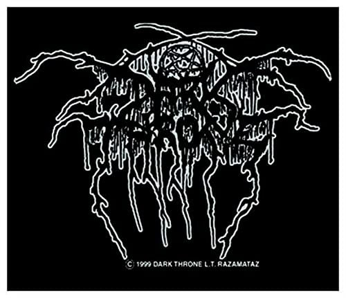 Darkthrone - Lurex Logo Aufnäher - Patch - Black Metal