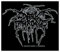 Darkthrone - Lurex Logo Aufnäher - Patch - Black Metal