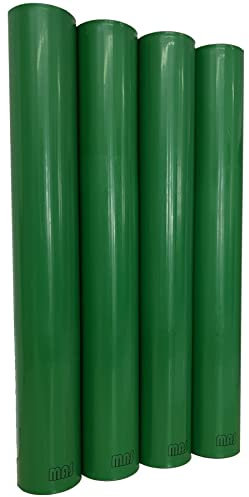 move and stic Rohr 35 cm Zubehör/Ersatzteil zum Erweitern und Umbauen von bestehenden Klettergestellen, Spielplatz für den Garten zum innovatives Spiel- und Bewegungssystem (grün, 4er Set)