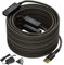 Active USB Extension Cable 150 Feet, USB 2.0 A Male to Female Repeater Cord, with 3 Extension Chipsets Signal Booster, 22AWG Tinned Pure Copper, (AC Power Supply Included)