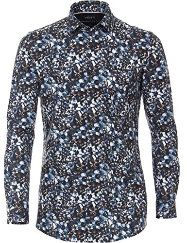 Venti Businesshemd Jerseyflex Print Body Fit