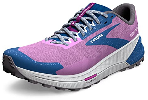 Brooks Damen Catamount 2 Sneaker, Violet/Navy/Oyster, 36.5 EU