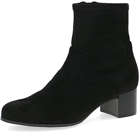 CAPRICE Women's heeled ankle boots with zipper Vegan