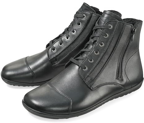 BÄR | Jason | Herren | Stiefeletten | Businessschuhe mit 100% Zehenfreiheit | Atmungsaktiv