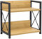 Giikin Arbeitsplatten-Regal-Organizer, 2-stöckig, Küchen-Gewürzregal, Organizer für Arbeitsplatte, Holz, Kaffee-Theke, Regal für Zuhause, Bambus, Größe S