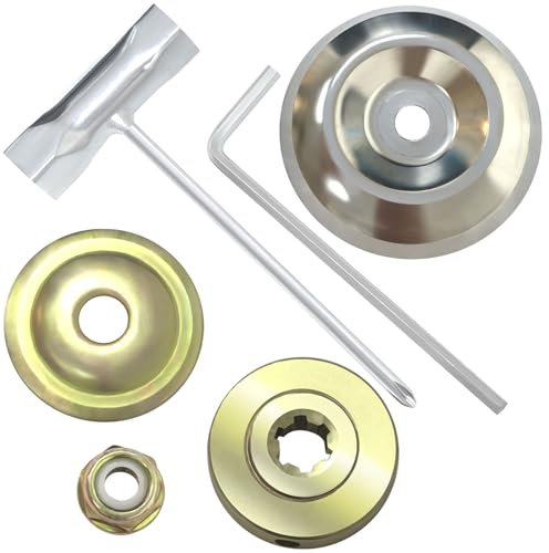 Yutacorex Husqvarna Trimmerklingen-Adapter-Set für Husqvarna 135R 232R 333R 335LS 335RX 535RX 535RXT 333 RX 241R 535iFR 543RBK Getriebekopf Rasentrimmer Freischneider