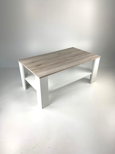 Schömig 24/7 Couchtisch Wohnzimmertisch Beatrice Sandeiche weiß