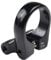 Bicycle Seatpost Clamp,Seat Post Clamp Rack Clamp Adapter Aluminum Alloy Bicycle Black Connector For Seatpost Mount Mounts Parts Post Components Cycling