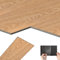 Suusolny Lot de 36 revêtements de sol en vinyle en PVC - 5 m² - Autocollant - Aspect bois - Carreaux décoratifs imperméables et antidérapants - Bois naturel