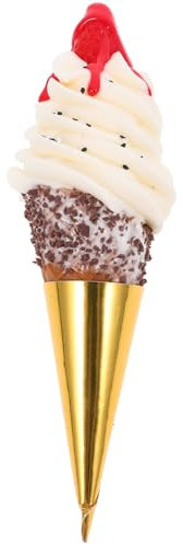 HOLIDYOYO Künstliches Eiscreme- - Dessert- Für Fotografie Und Ausstellungen Simuliert Vielseitig Einsetzbar