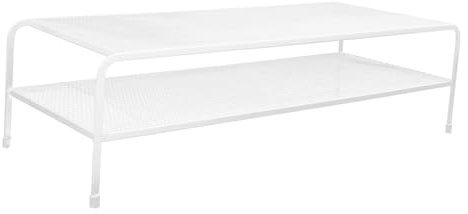 Hoement Kleiner Metall-monitorständer Mit Mesh-design Transparenter Riser Zur Bildschirmerhöhung Platzsparend Für Schreibtisch Für Home Office Schule Und Büroumgebung