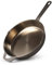 BLACK+DECKER 26cm Cast Iron Skillet, Pre-Seasoned Frying Pan with Bronze Finish, Polished Interior, Cast Iron Skillet, Works on All Hobs Including Induction, Oven Safe
