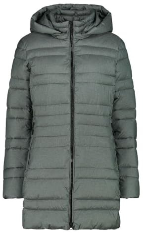 CMP, PARKA SNAPS HOOD, 34K3176M, Light Green, D34, Woman