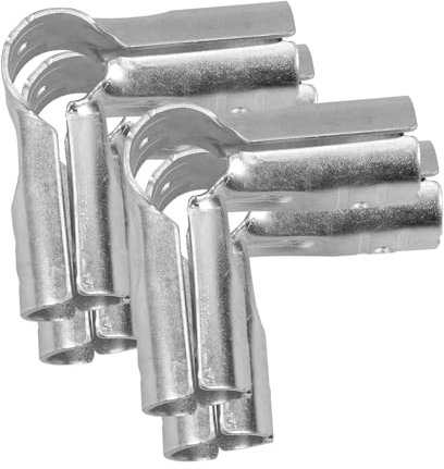Gatuida 4stücke Edelstahl Rohrverbindungsstücke Klemmen Für Zaun Regale Handläufe Von Stabilen Montageklemmen Für Vielseitige Anwendungen