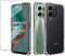 HuiYouMY Airbag Funda con Cristal Templado 1Pcs Protectora Capa Compatible with Honor X6B Antigolpes Fundas Carcasa Compatible with Honor X6B Silicona Funda de Móvil Cristal antirotura Clear