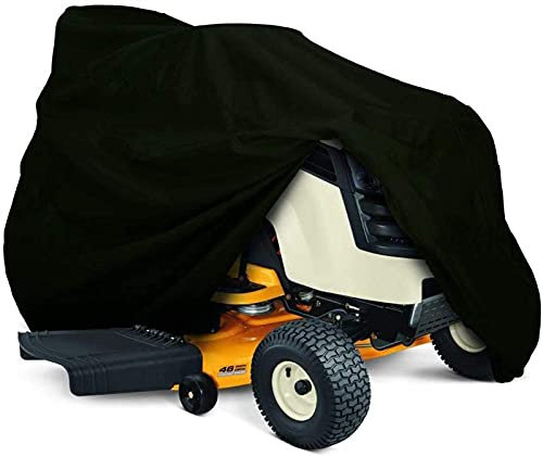 Rasenmäher umfasst Mäher Mulch Cover ， Abdeckung for Aufsitzrasenmäher-Traktor, 210D Oxford-Polyester, Aufbewahrungsabdeckung, Schutz im Freien(Small)