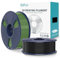 SUNLU PLA+2.0 Filament 1.75mm 2KG, Upgrade PLA Plus 3D Drucker Filament, Stärker und robuster, High Speed PLA+ Filament, Maßgenauigkeit +/-0.02mm, 1KG Spule, 2KG in Total, Schwarz+Olivgrün