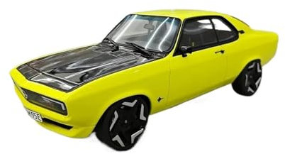 CHENXIAOLAN Miniaturmodelle 1:18 Für Opel Manta Gse Simulation Harz Auto Modell Hause Statische Ornamente Erwachsenen Sammlung Souvenir Fertigmodell