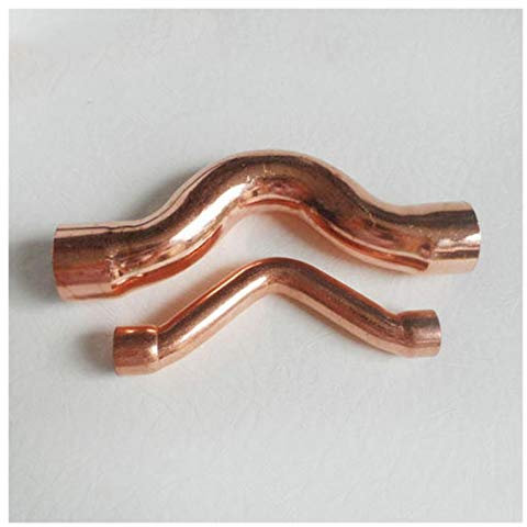 Accessoires de raccordement de tuyau d'arrosage 15 19 22 28 35 mm de diamètre intérieur 99,9 % cuivre alimentation d'extrémité cavalier de soudure raccord de plomberie coupleur for climatisation