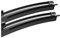 Limpiaparabrisas Delantero Limpiaparabrisas Delantero Izquierdo 26 16 para Peugeot para Partner 2 2008-2017(Black)