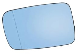 Rückfahrglas Spiegel Für E46 E65 E66 E67 325Ci 330Ci Für Coupe 745i 750i 760i Beheizte Auto Seite Rückspiegel Flügel Spiegel Glas Weitwinkel 51167028427(Left Side)