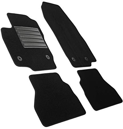 MDM SP-4072 Fußmatten Velours Autoteppich passend für Ford B-Max 09.2012>2018