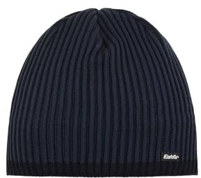 Eisbär Alex XL Mütze Herren & Damen Nacht - Wintermütze aus Merino-Mix (mulesingfrei) - Klassisches Design, Warm & Atmungsaktiv - Perfekt für Outdoor, Ski & Alltag - Für größere Kopfgrößen