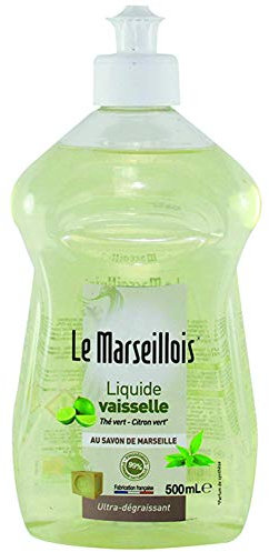 Le marseillois Liquide Vaisselle Manuel 99% d'origine Naturelle 500ml