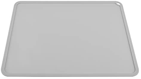 BCZAMD Resin Silicone matte 408x306mm/16,06x12,04 in Clean Up oder Resin Transfer zum Schutz der Arbeitsfl?che mit einer Trichterpinzette f¨¹r Anycub Photon Ele Mar Wanhao DLP SLA LCD, grau¡