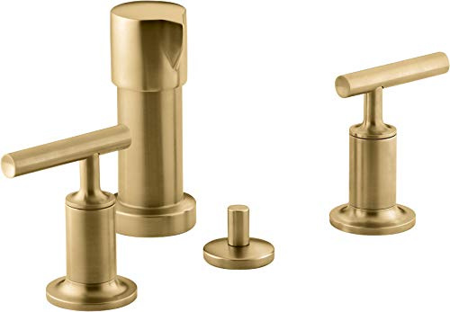 KOHLER Purist Vertical Spray Bidet Faucet With Lever Handles