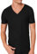 Schiesser Herren Laser Cut V-neck undertrøje Unterwäsche, Schwarz, XL EU