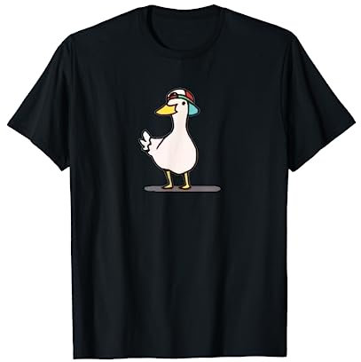 Shuba Duck Tanzende Ente Meme mit Hut T-Shirt