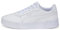 PUMA Fille Carina 2.0 Jr Baskets,White Silver Gray,36 EU