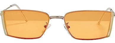 Urban Classics Unisex Sunglasses Ohio orange/silver, one size