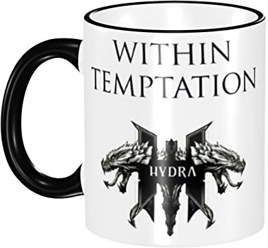 Oudrspo Within Hat Temptation Keramikkaffeetassen, Kaffeetasse Keramikbecher Neuheit Becher großer Teetassen für Büro und Zuhause