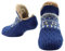 GBEN Warm Haussocken Plüsch Gefüttert Stoppersocke Herren Haus Hausschuhe Socken Bodensocken Gestrickte Warme Teppichsocken Haus Schlafsocken Sneaker Herren Socken Smart Fleece Gefütterte (Blue, B)