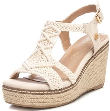 XTI - Sandalen Damen Eis - Bequeme und vielseitige Schuhe - Casual Mode - Modell 14283401 (Größe 39)