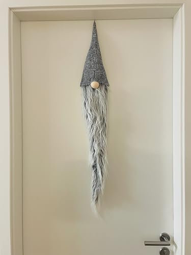 khevga Weihnachtsdeko Tür Wichtel Weihnachtsschmuck Innen 100 cm lang