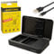 PATONA Chargeur Double avec Powerbank Fonction et Stockage sur Carte Mémoire Compatible avec Fuji np-w235 Batteries