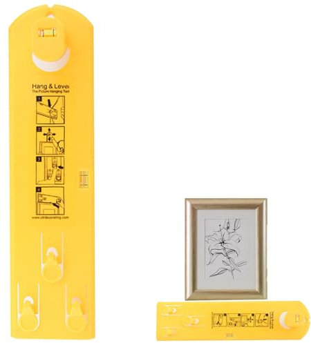Picture Hanging Tool Taker Picture Hanging Kit Frame Hanger Picture Wall Hanging Easy Tool Picture Hanging Tool Kit for Easy Making Position Photo Frame Wall Hangers for Clocks Photos Artworks Mirrors