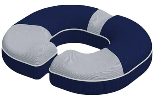 HJNFL Hämorrhoiden Sitzkissen, Ergonomisches Sitzkissen Bürostuhl, Orthopädisches Sitzkissen, Memory Foam Steißbeinkissen für Steißbein Ischias Hämorrhoiden Rückenschmerzlinderung