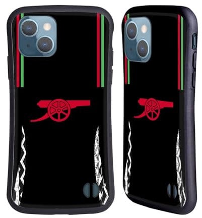 Head Case Designs Officially Licensed Arsenal FC Away 2024/25 Kit Hybrid Case Compatible With Apple iPhone 13