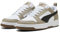 PUMA Mixte Rebound V6 Low Basket, White Black Ice Coffee, 42 EU