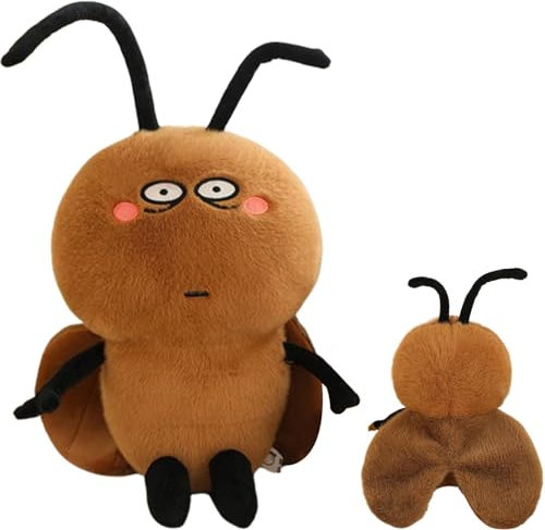 Stofftier-Plüschtier, Kakerlaken-Stofftier - Lustige Kuscheltierpuppe Kinder Kuscheltiere - Bezaubernde Raumdekoration, gefüllte Plüschpuppe für Kinder und Erwachsene
