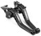 SCSTHRCRA Für K&TM 790 Duke 2018 2019 2020 2021 2022 Motorrad Kurze Einstellbare Hebel CNC Aluminium Kurze Bremse Kupplung Hebel Kupplung- & Bremshebel(All Black)