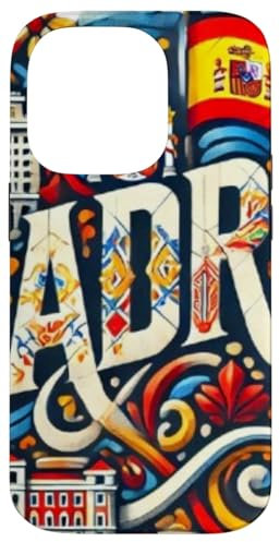 iPhone 14 Pro madrid Espana Tee - madrid Spain women mens Case