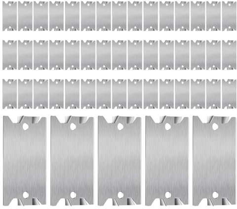 Cable Protector Plate - 50PCS Anti Nail Protection Plate, Steel Wall Plates | Safety Nail Plates with Pointed Prongs, Anti Protection Shield for Protecting Plumbing and Wiring
