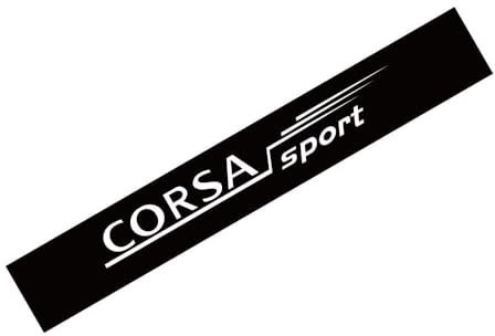 SJPJDGFC Windschutzscheibe Aufkleber, für Opel Corsa Windschutzscheibe Banner Reflektierende Aufkleber Sonnenschutzfolie Auto Fenster Aufkleber