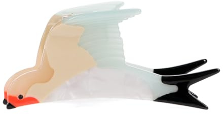 Hair claw clip - Parakeet